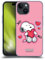 Head Case Designs Offizielle Peanuts XOXO Snoopy Plankenweg-Spritzpistole Soft Gel Handyhülle Hülle kompatibel mit Apple iPhone 15