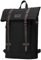 TRP0425 Troop London Heritage-Laptop-Rucksack, Leinen, 38,1 cm (15 Zoll), intelligenter lässiger Tagesrucksack mit faltbarem Oberteil, jet black, L