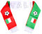 Vanyibro Football Fans Scarf,European Cup 2024 Souvenir for Adult Supporters,Italy