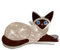 Generisch Haarklammer Katzen, Haarklammer Tiere Tierform, Haarspange Dackel Katze Flauschig Tier Haarklammer Klein Haarnadel Aus Acryl, Katzeneliebhaber Geschenke Rutschfeste Haarspange