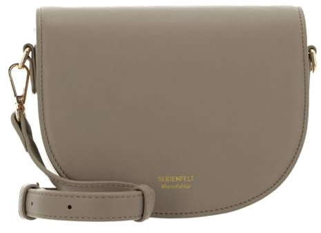 Seidenfelt Heby - Umhängetasche smooth taupe/gold