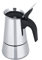 Zerodis Coffee Pot Coffee Mugs Portable Stainless Steel Coffee Pot Moka Maker Mocha Pot Percolator Camping Coffee Pot Coffee Tea for All Types of Hobs (450ml)