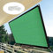 Filet d'ombrage 6 x 10 m avec œillets - Coins renforcés - Résistant Aux Déchirures - Voile d Ombrage - Voile d' ombrage pour Serre/Jardin/Pergola/Patio Lawn, Vert