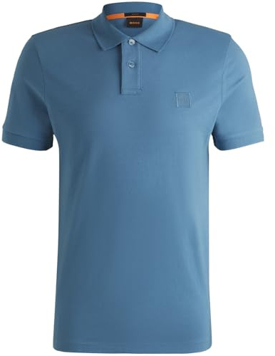 BOSS Passenger 10256683 01 Shirt Open Blue462 5XL