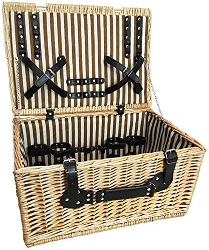 Picnic Basket Picnic Baskets Rattan Picnic Basket With Lid Picnic Box Without Crockery Wicker Picnic Basket