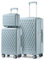 Sea choice Kofferset 2 Teilig Hartschale Koffer Trolley 55cm+75cm Enthält einen Kosmetikkoffer Haltbar Reisekoffer Handgepäck Sets mit TSA Schloss