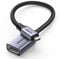UGREEN Adaptateur Micro HDMI vers HDMI 2.1 8K 60Hz 4K Bidirectionnel Câble Mâle vers Femelle 48Gbps eARC HDR VRR ALLM Compatible avec PS5 4 Xbox Series X Raspberry Pi 5 Caméra PC Moniteur 25cm