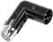 Yewseas Adaptador De Micrófono Xlr De Ángulo Ajustable De 90°, Conexión De Macho A Hembra, Orientable En 16 Posiciones, Ideal Para Micrófonos, Mezcladores Y Equipos De Audio Profesionales