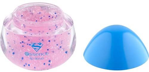 Essence Cosmetics Superman Lip Scrub Gommage Lèvres, avec Vitamines, Naturel, 11 g