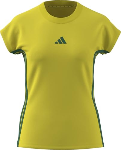 adidas Damen Essentials 3-Stripes Single Jersey Tee T-Shirt (1er Pack)