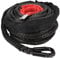 Ldafava Câble de Treuil Synthétique Haute Résistance 9.5mm x 23m, 7.5T avec Manchon de Protection et Crochet en Acier, Corde de Traction pour 4x4 SUV ATV UTV, Torons Tissés Anti-Abrasion (7.5 Tonnes)