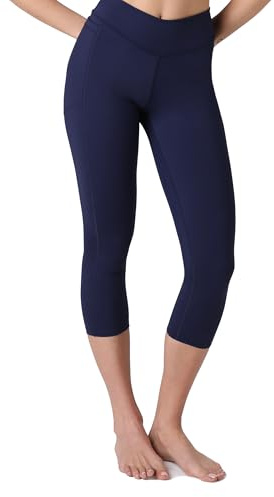 Lovable Leggings al Ginocchio - Microfibra Modellante - Vita Alta Effetto Push-Up - Controllo Pancia, Pilates, Fitness, Active Comfort Donna