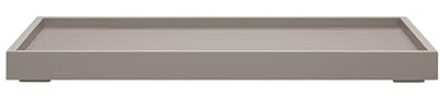 blomus Tablett -KASANE- | Serviertablett in Mourning Dove | Größe L | Dekotablett & Küchentablett