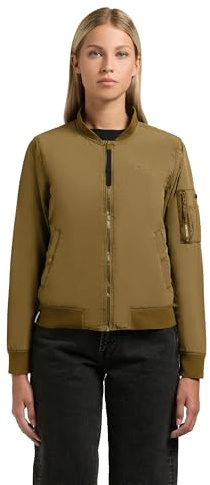 khujo Damen leichte sportliche Übergangsjacke kurze Bomberjacke mit Bündchen Denz XS-XXL