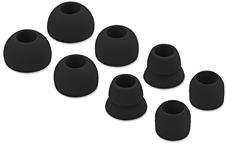 orecchio cuscinetti di ricambio in silicone per Beats by Dr. Dre Powerbeats 3 wireless auricolari stereo Black