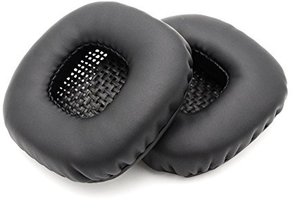 Greatveal Replacement Earpads Cushion Cover for Marshall Major On-Ear Pro Stereo Headphones(Black)