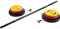 Pure2Improve Hantel-Set, Zement Langhantel-Set einschließlich 20kg, Aus Beton, Krafttraining, Gewichtheben, 130 cm Barbell, Hantelscheiben und Federverschlüsse