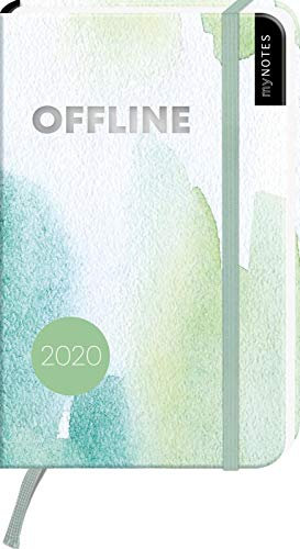 myNOTES Buchkalender Offline 2020 - der trendige Taschenkalender für alle Termine, Pläne und Ideen