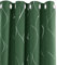Deconovo Abdunkelnd Vorhang thermo Thermogardine Hitzeschutz dicke Kälteschutz, Ösenvorhänge für Raum Verdunkeln, Thermogardinen für Schlafzimmer, 214x132 cm(HöhexBreite), Waldgrün, 2er Set