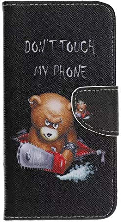 Skyhewen Nokia G20 Case, Nokia G10 Case Phone Cover for Nokia G20/ G10 Flip, PU Leather Protective Wallet Card Holder Kickstand Magnetic Bumper, Bear
