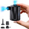 Electric Air Pump for Inflatables, Paddling Pool Pump, Portable Air Bed Pump, Electric Pump for Air Mattress Mini Rechargeable USB for Swimming Pool, Pool Toys, Floats, Vacuum Storage Bags