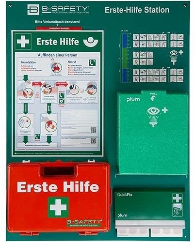 B-Safety EH-ST8-157 Erste-Hilfe-Station, PREMIUM No.1, DIN 13157