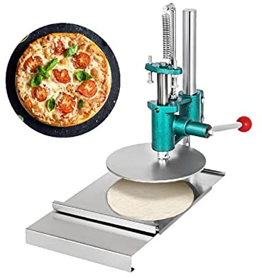 Edelstahl-Pizzaschneidmaschine – Premium-Küchenwerkzeug für perfekten Pizzateig und Gebäck | manuelle Presse mit 9,4 (24 cm) Größe | Haushaltspizza-Presse | einfaches und müheloses Kocherlebnis
