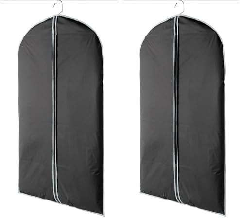 Compactor Urban Housse pour vêtements, Noir, S, 60 x 0,2 x H 100 cm, RAN6270 (Lot de 2)
