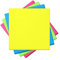 Berzerk Planet® Self Sticky Notes 4 Pads - Pastel 400 Sheets 3x3 inches Colorful Neon Removable Adhesive 76x76mm for Office Use Reminders Note-Taking