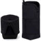 KORSEEN Federmäppchen Reißverschluss, Teleskopisch Mäppchen, 2-in-1 Standmäppchen (Black)