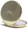 Blumen Mandala Gold Medaillon aus echtem 585 Gelbgold