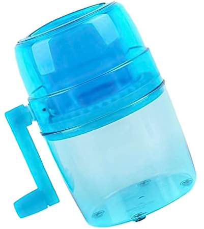 GREENADSCAPE Máquina Trituradora de Hielo Manual Fácil de Usar Mini Molino de Hielo para Hacer Batidos Rápidamente