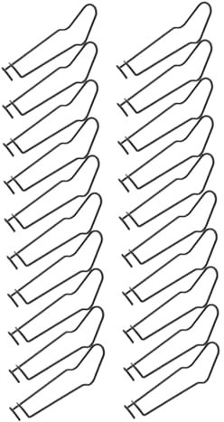 Abaodam 20 Piezas Accesorios para Invernadero de Clips de Soporte para Montaje de Jardinería Resistente y Duradero
