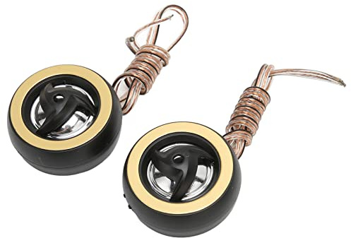 Hapivida 2pcs 150W Dome Tweeter 4 Ohm Built in Capacitors | Car Audio Loudspeaker for Crisp High Pitch and Clear Vocals in All Car Audio Systems