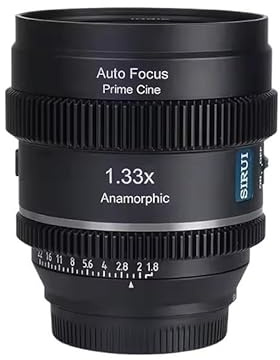 20mm 40mm T1.8 1.33x S35 Anamorphic Cine Lens Auto Focus Cinema with STM Motor,Compatible for Sony E Nikon Z Fuji X M4/3 L Mount(L Mount,20mm T1.8 Neutral)