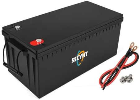 SSCYHT ,12V200Ah, 12V LiFePO4 Battery 5Ah-200Ah Lithium Battery Pack Rechargeable Batteries for Fish Finders Emergency Lighting RVs Camping Equipment Trolling Motors