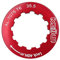 Fahrrad Kassetten Lockring, Kettenras Lockring Kassette Verschlussring für 7-11 Speed ​​Mountain MTB Fahrrad Ersatzteil (Rot)