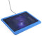 Richer-R Laptop Cooling Pad, Portable Ultra-Quiet Laptop Cooler Suitable for 14 inch or Below Notebook with Fans, light Weight Design(Blue)