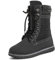 Polar Boot Damen Gesteppt Kurz Schnee Winter Kunstpelz Warm Dauerhaft Wasserdicht Stiefel - 5 - BLK38 AYC0525
