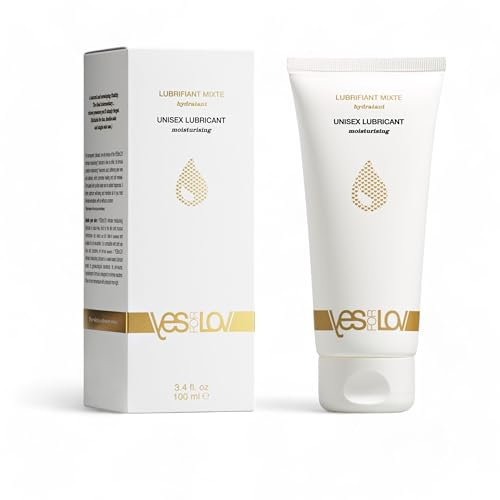 YESforLOV Gel Intime Femme Hydratant & Apaisant Sérum | Soin Vulvaire Naturel à 99,52%| Crème Sans Parabens Ni Allergènes Anti-Sécheresse, Démangeaisons et Irritations | Fabriqué en France 30ml