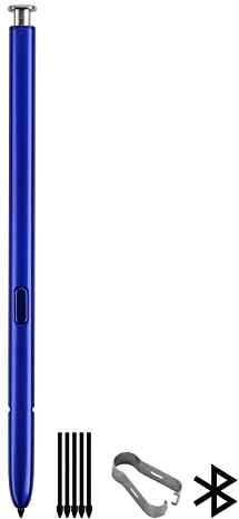 Duotipa Note 10 Stylus Pen - Lápiz capacitivo de repuesto para Samsung Galaxy Note10, Note 10 + y Note 10 5G Touch S Pen con puntas/plumas (plateado)