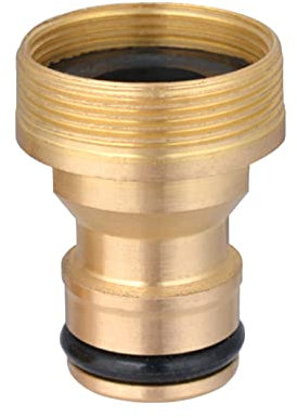 Universal-Wasserhahnanschluss für Mischbatterie - Schlauchadapter mit Schnellkupplung für Gartenschlauch Anschluss - Hahnstück 1/2 Zoll mit Außengewinde -Wasserhahn Adapter für Küche, Garten und Bad