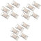 STOBOK Schnalle Gurtband 15 Stk firmenschild quick release gurtverschluss Gürtelschnallen hundehalstuch Schnallen lösen seitliche Metallschnallen Sicherheitsschnallen Taschen Zubehör