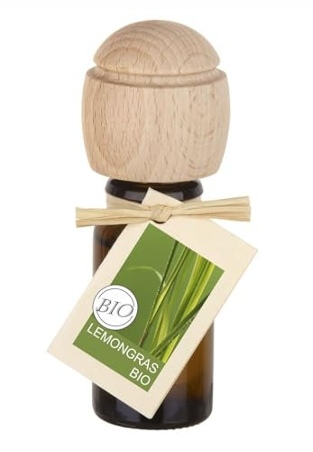 Piccolino Raumduft Duftöl Lemongras Bio Aromatherapie Diffuser Bioöl 10 ml