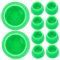 Yardwe Kids Slide Accessories 10pcs Plastic Screw Covers Children's Slide Screw Cap Set for Safety
