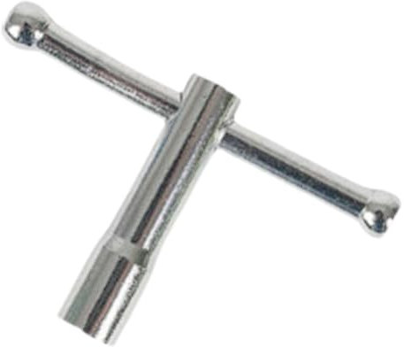 harayaa Strumento di Sintonizzazione Dei Tasti di Tamburi Hardware Ergonomico per Il Batterista, Metallo, Leggero E Professionale Un Accessorio per Chiavi Tam