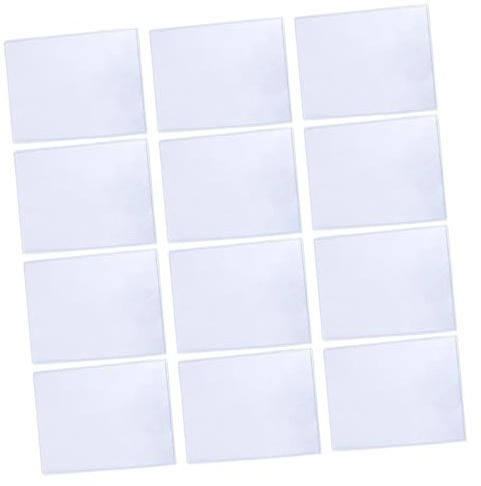 Hemobllo 12pcs Portable Scratch Photo Sleeves Picture Holders for Easy Viewing and Storage Lightweight and Reusable for Photos and Documents