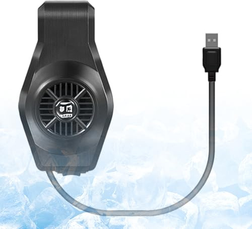 WJnflQN Aquarium Fan | USB Aquarium Cooler Chiller Fan | Mountable Adjustable Speed Controller Water Chiller Fish Tank Accessories for Home Plant Shrimp Tank