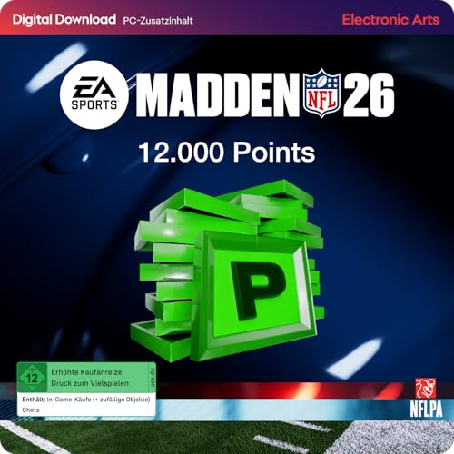 EA SPORTS MADDEN NFL 26 12000 Madden Points PC | Download Code EA App | Deutsch