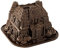 Nordic Ware Haunted Manor - Stampo per ciambelle da 10 tazze, in alluminio pressofuso, per ciambelle con motivo Halloween, stampo per torte realizzato negli Stati Uniti, colore: bronzo
